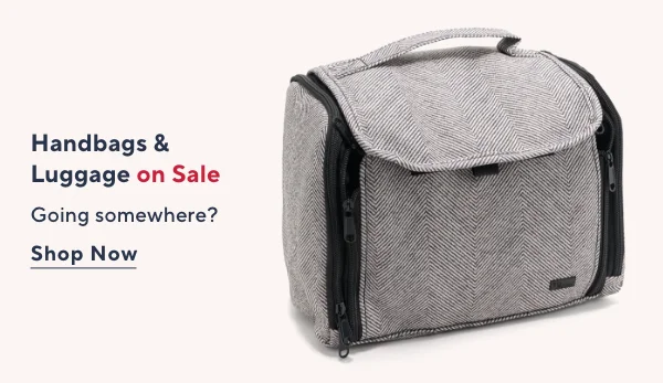 handbags and luggage sale