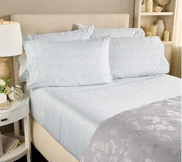 Northern Nights 400TC Cotton Tencel Sheet Set with Extra Cases- Cal King
