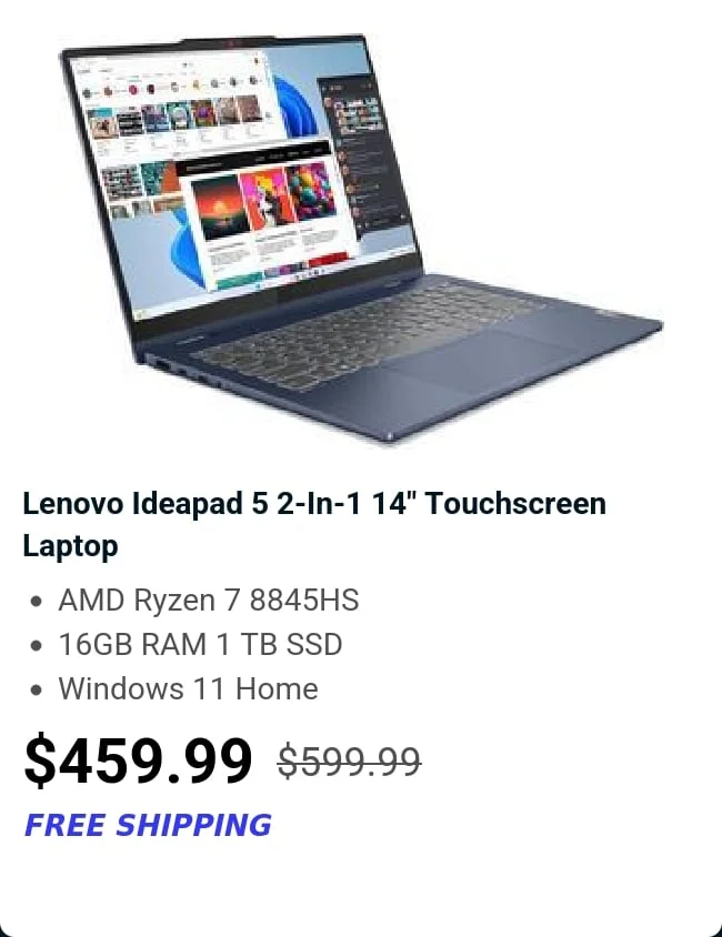 Lenovo Ideapad 5 2-In-1 14