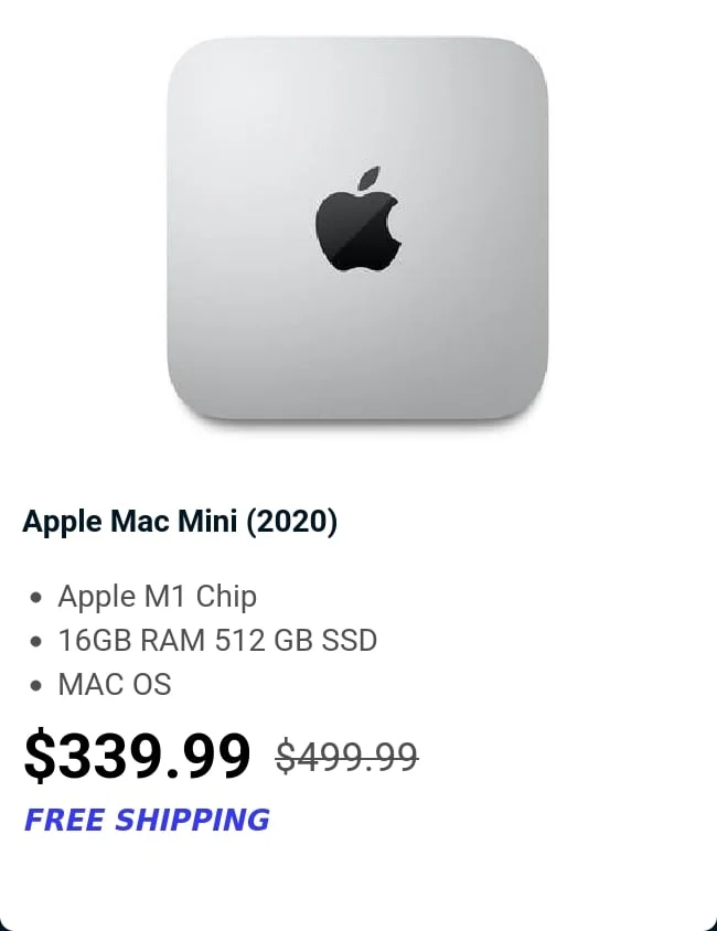 Apple Mac Mini (2020)