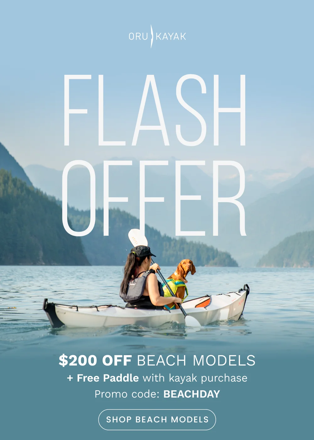 $200 OFF BEACH MODELS WITH CODE BEACHDAY