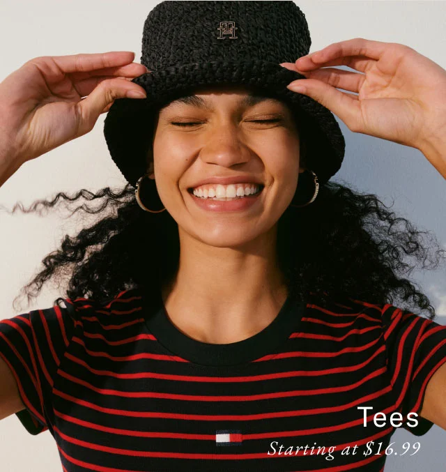 Tees starting at $16.99