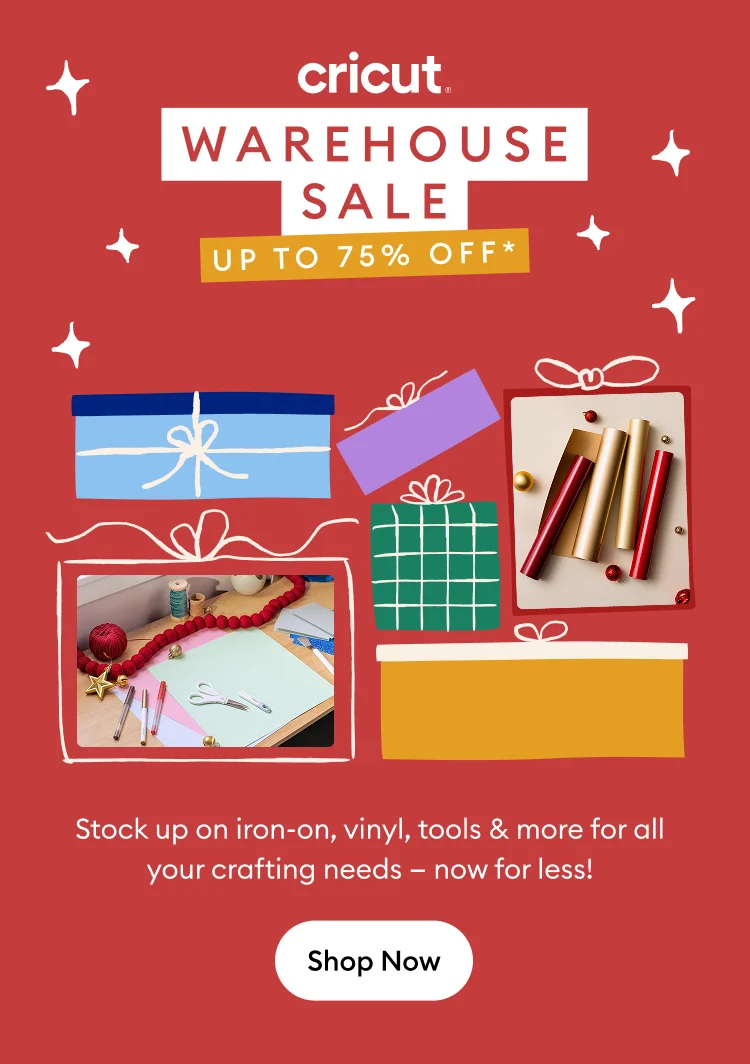 Warehouse Sale up to 75% off.