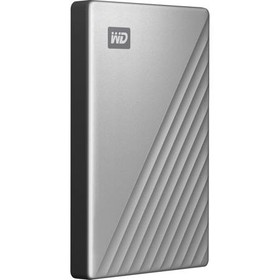 WD My Passport Ultra 2TB USB-C 3.2 Gen 1 External Hard Drive, Silver