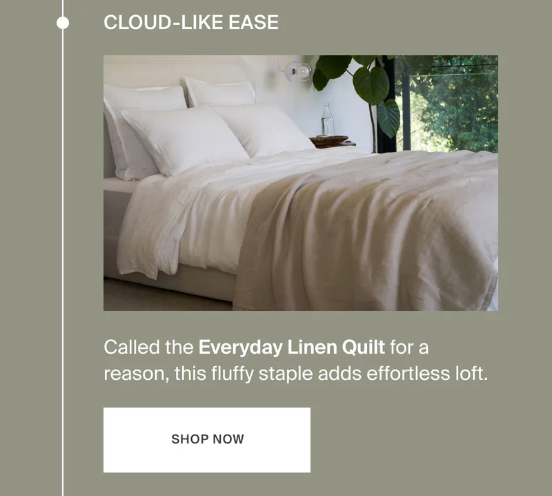 Shop Now | Everyday Linen Quilt