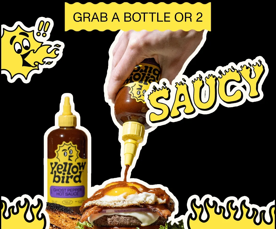Saucy and spicy