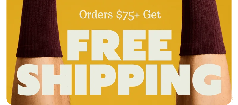 Orders $75+ Get FREE SHIPPING