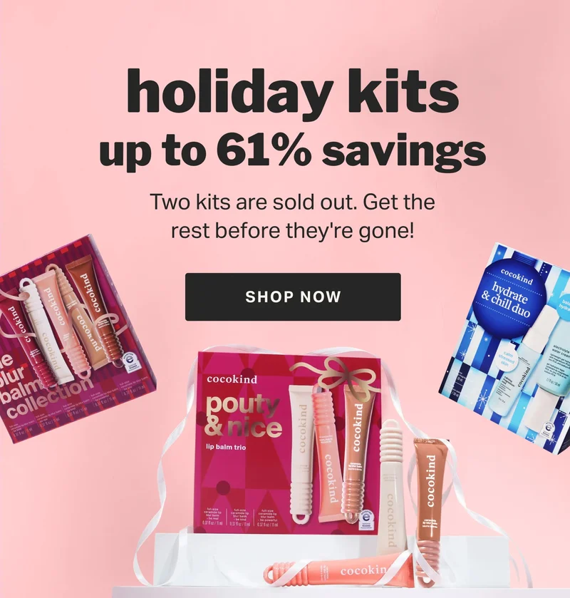 up to 61% savings on holiday kits