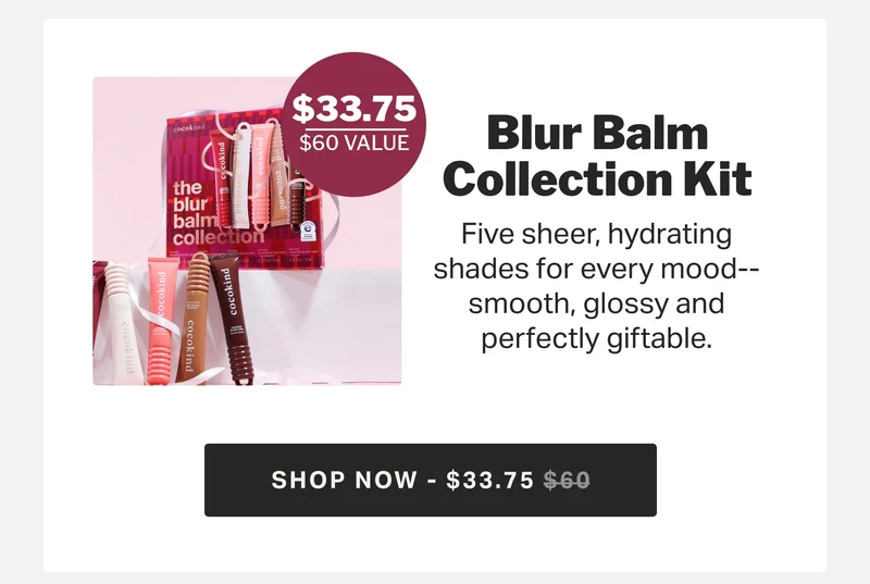 blur balm collection kit