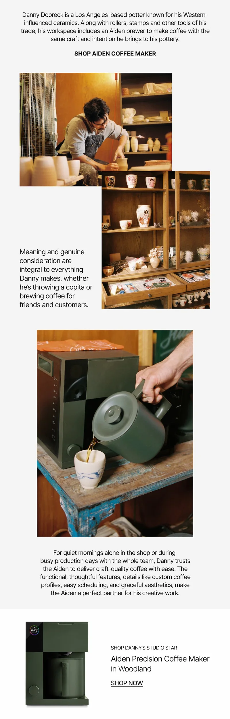 Shop Aiden Coffee Maker