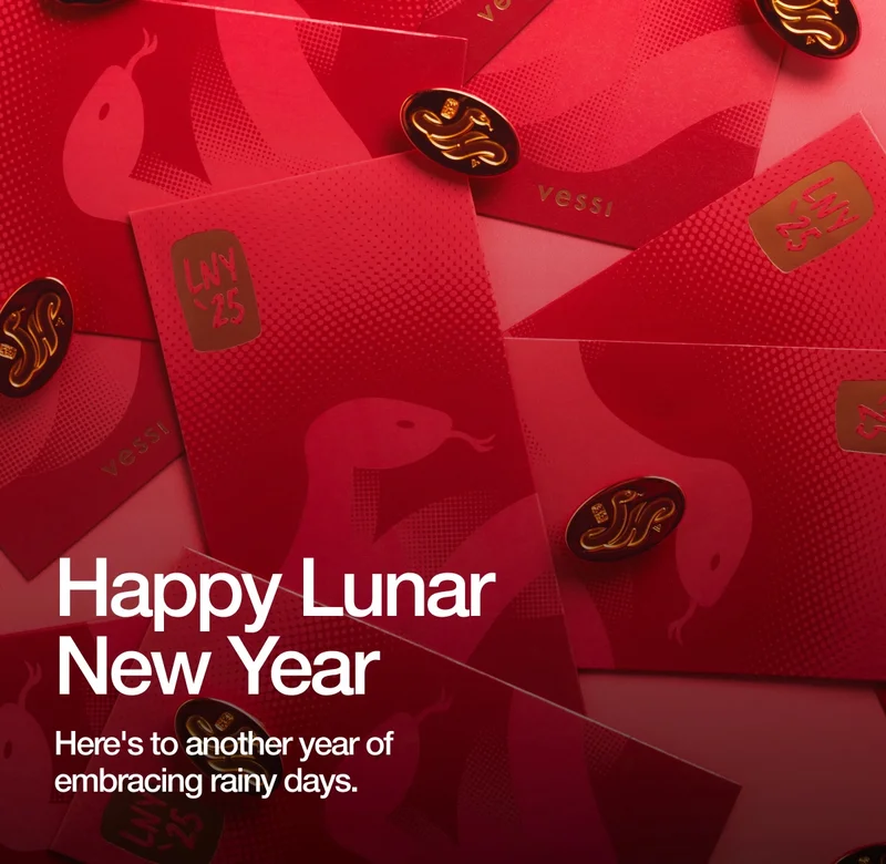 Happy Lunar New Year. Here's to another year of embracing rainy days.
