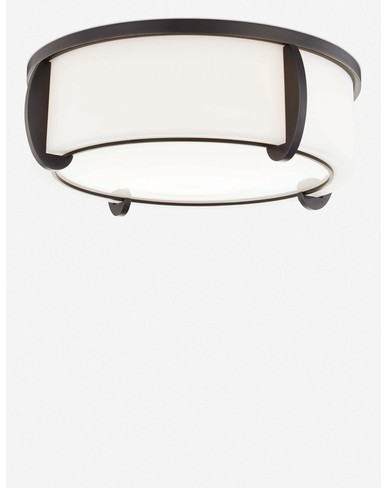 Alayna Flush Mount Light-Old Bronze