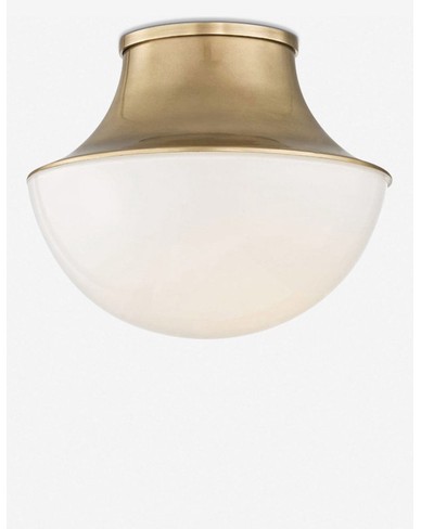 Randi Flush Mount Light-Brass