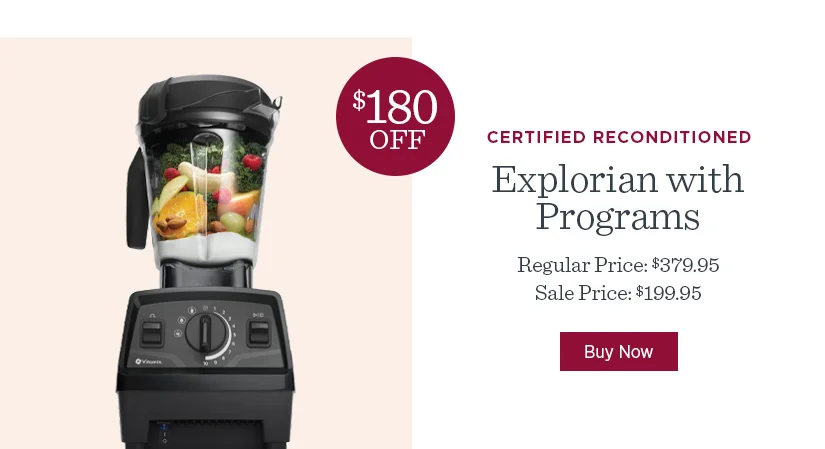 $180 Off - Certified Reconditioned Explorian with Programs.