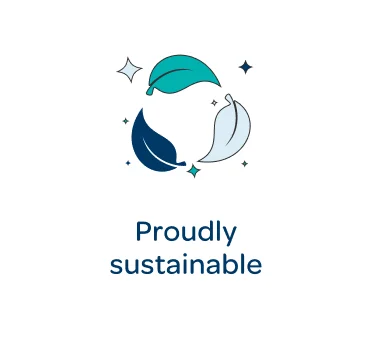 Proudly sustainable