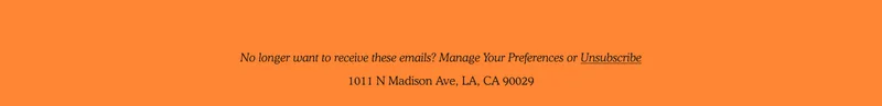 Manage Preferences