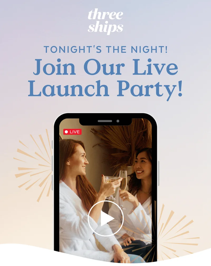 Tonight's the Night! Join Our Live Launch Party