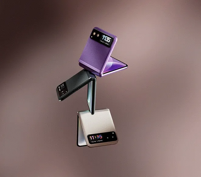 motorola razr - 2023 in 3 colors