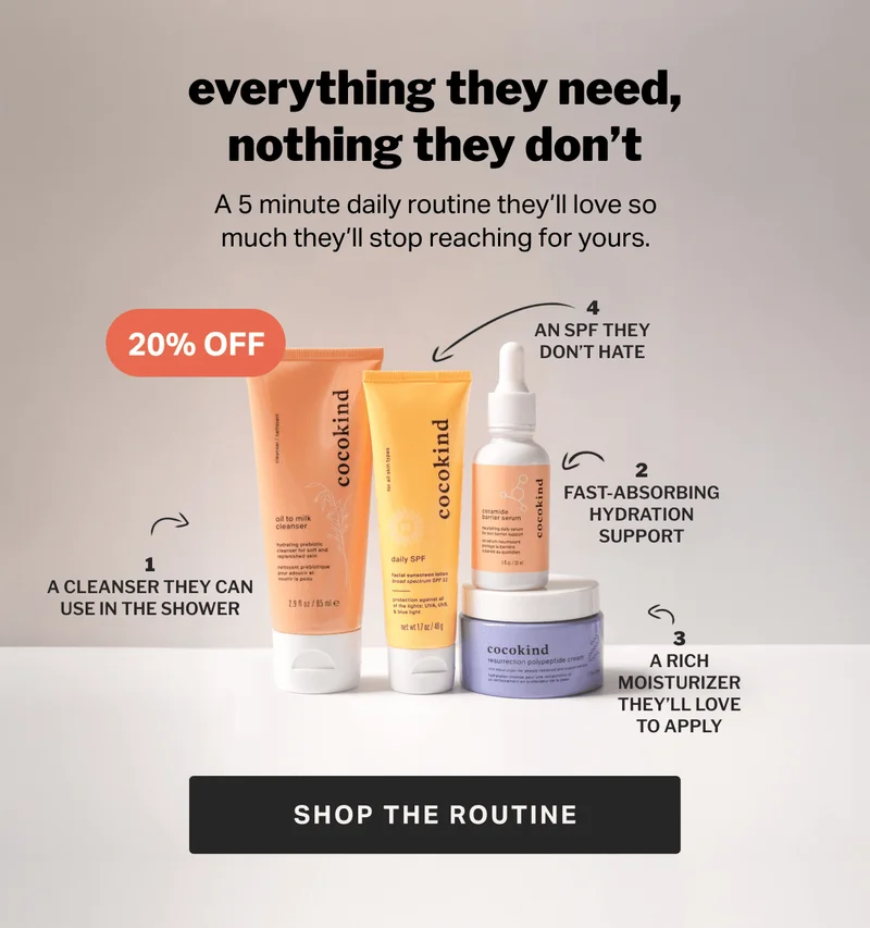 20% OFF SHOP THE ROUTINE