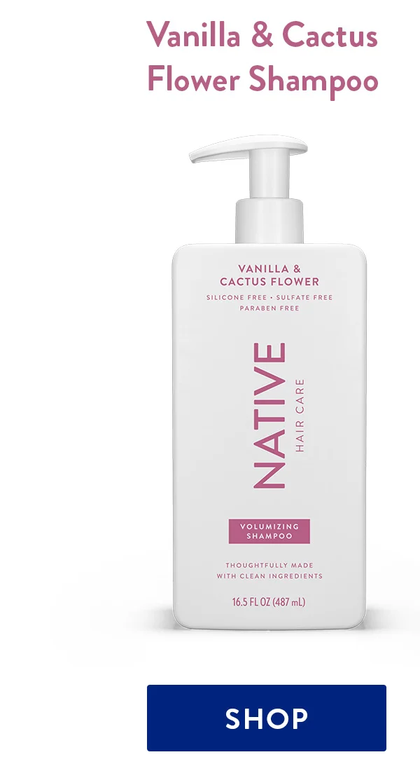 Vanilla & Cactus Flower Shampoo | SHOP