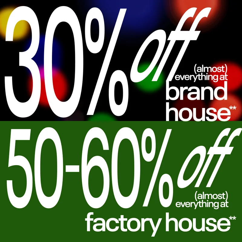 Brand House Stores | Factory House Stores