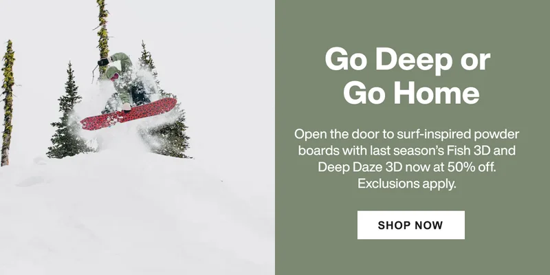 50% Off Last Season's Fish 3D and Deep Daze