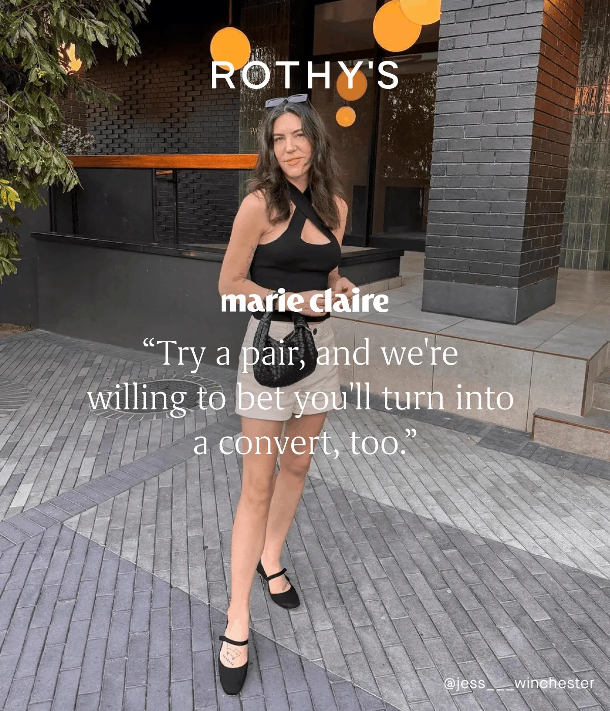 Marie Claire “Try a pair, and we're willing to bet you'll turn into a convert, too.” @lucyxlopez @jess__winchester @abbyontheinternet