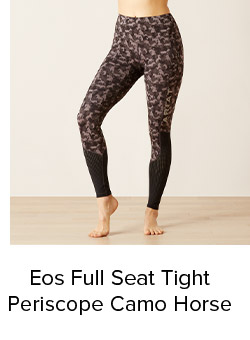 Eos Full Seat Tight Periscope Camo Horse