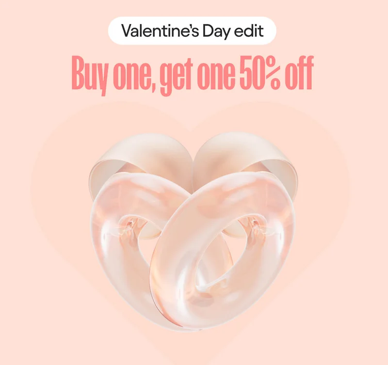 Buy one, get one 50% off