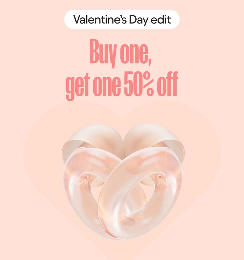 Buy one, get one 50% off