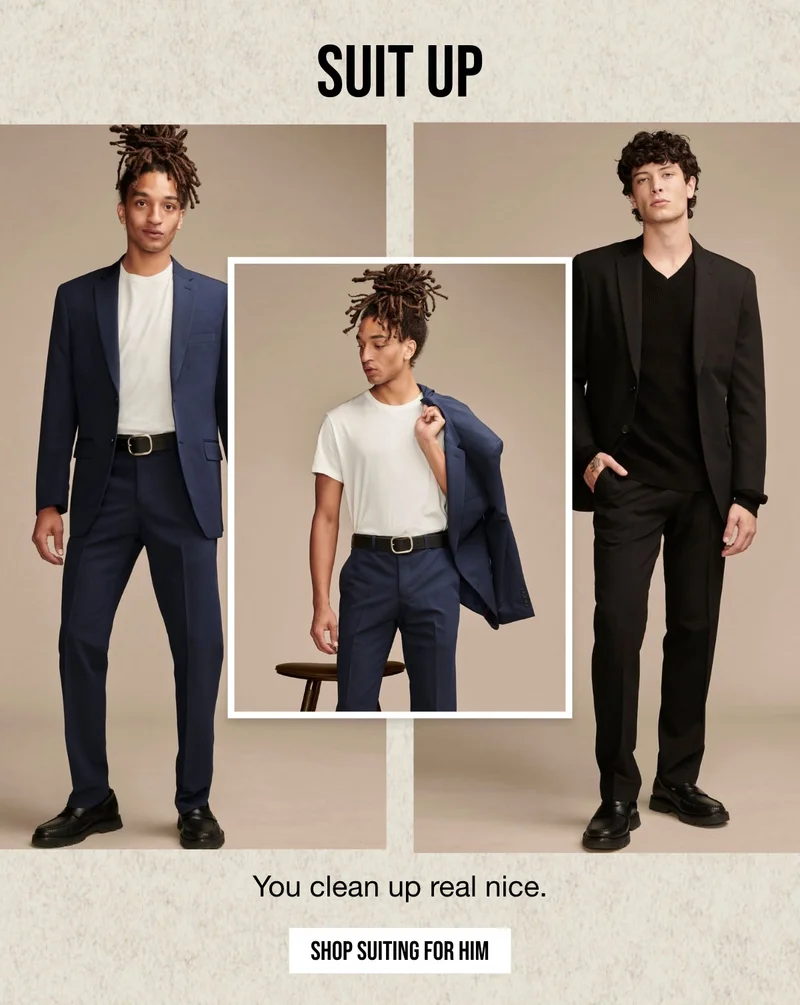 Shop Suiting for Men