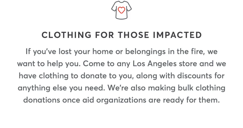 Clothing Drive