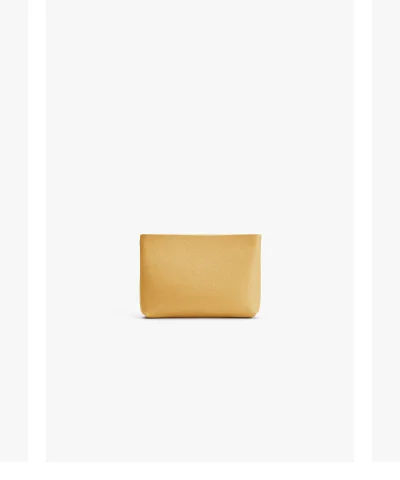 Small Zipper Pouch Butter