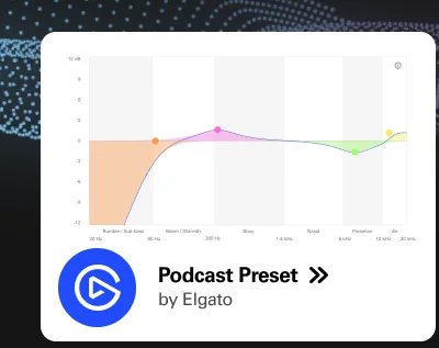Podcast Preset by Elgato
