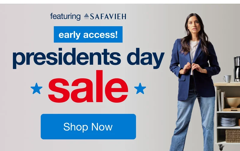 Presidents' Day Sale — Shop Now!