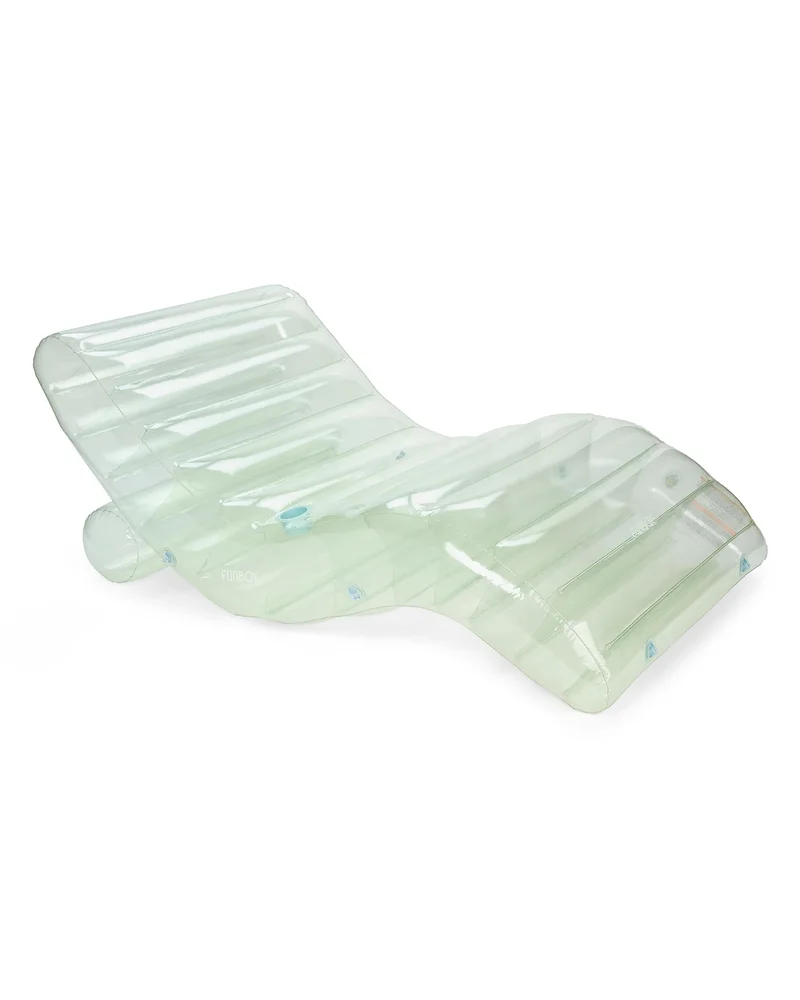 Image of Clear Seaglass Chaise Lounger