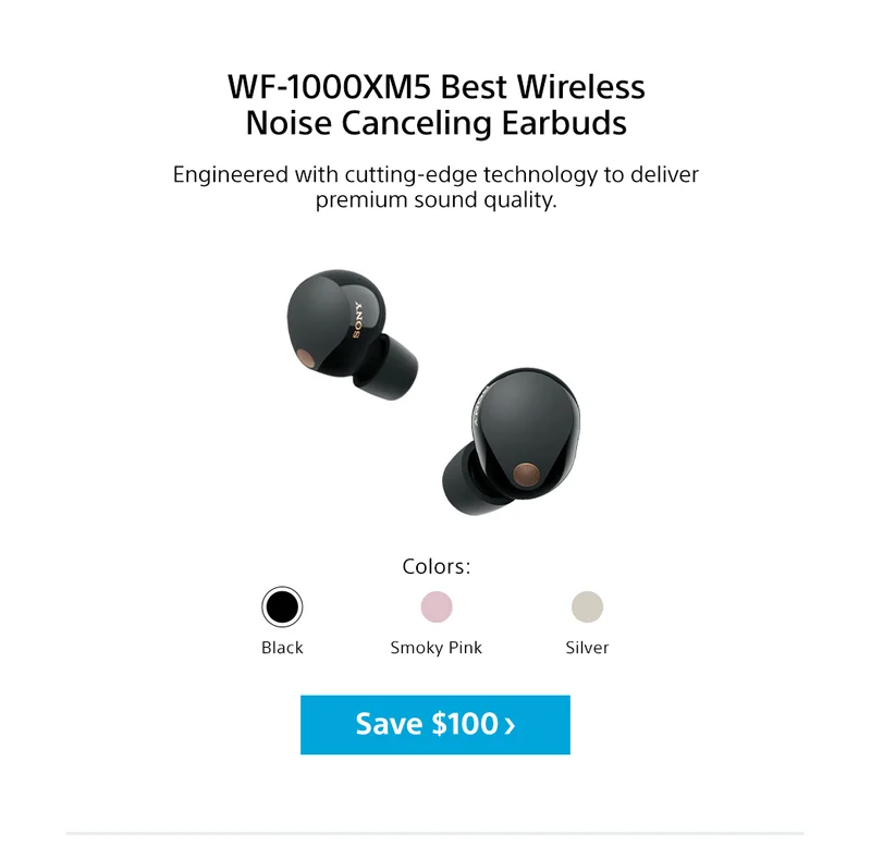WF-1000XM5 | Save $100