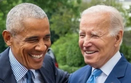 Joe and Barack