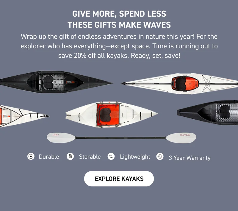 HOLIDAY SALE: UP TO 50% OFF + FREE PADDLE. GIVE MORE, SPEND LESS! HOLIDAY SALE: UP TO 50% OFF + FREE PADDLE. GIVE MORE, SPEND LESS!