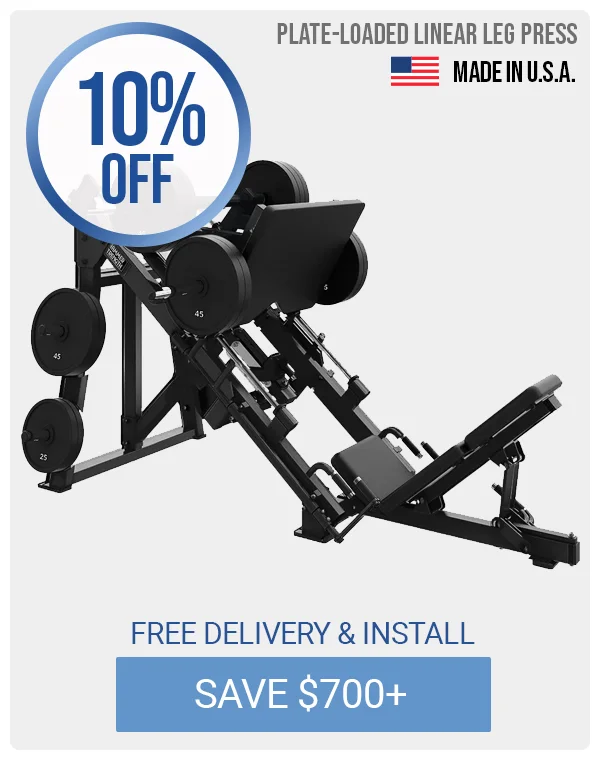 Hammer Strength Plate-Loaded Linear Leg Press | 10% OFF