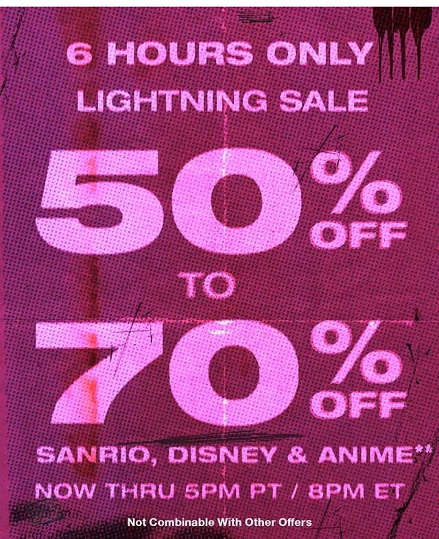 Lightning Sale