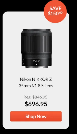 Nikon NIKKOR Z 35mm f/1.8 S Lens