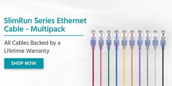 Cat6A Slimrun Series Ethernet Cable - Multipack. All Cables Backed By A Lifetime Warranty. Shop Now.