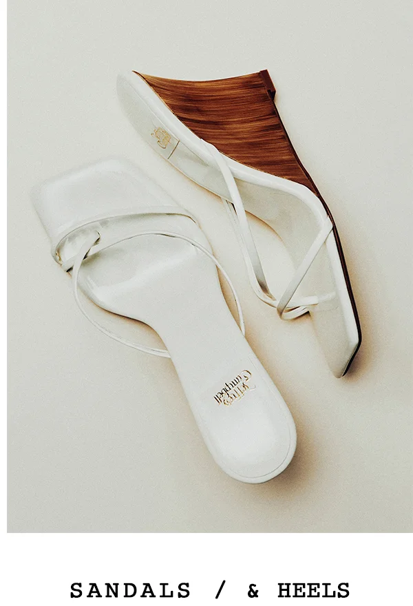 sandals and heels