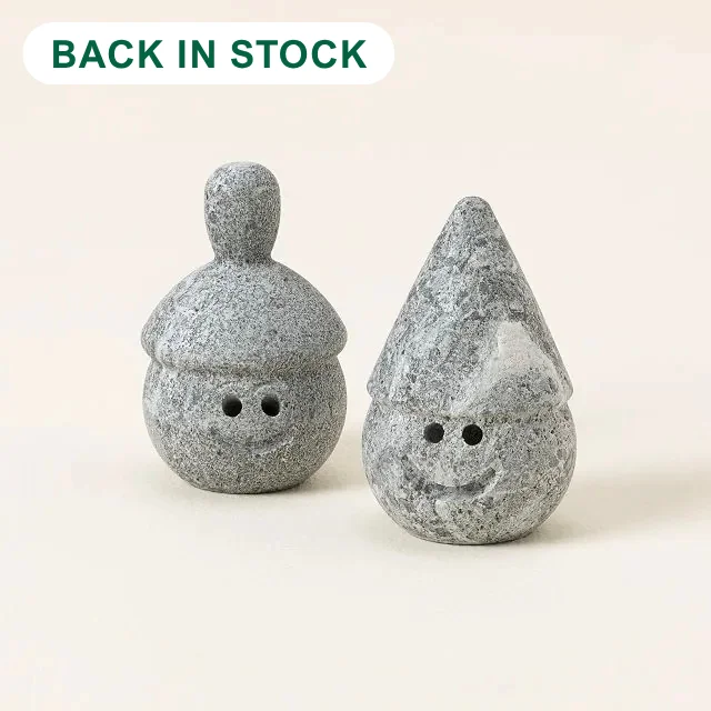 Hand Massaging Gnome Stones: Set of 2