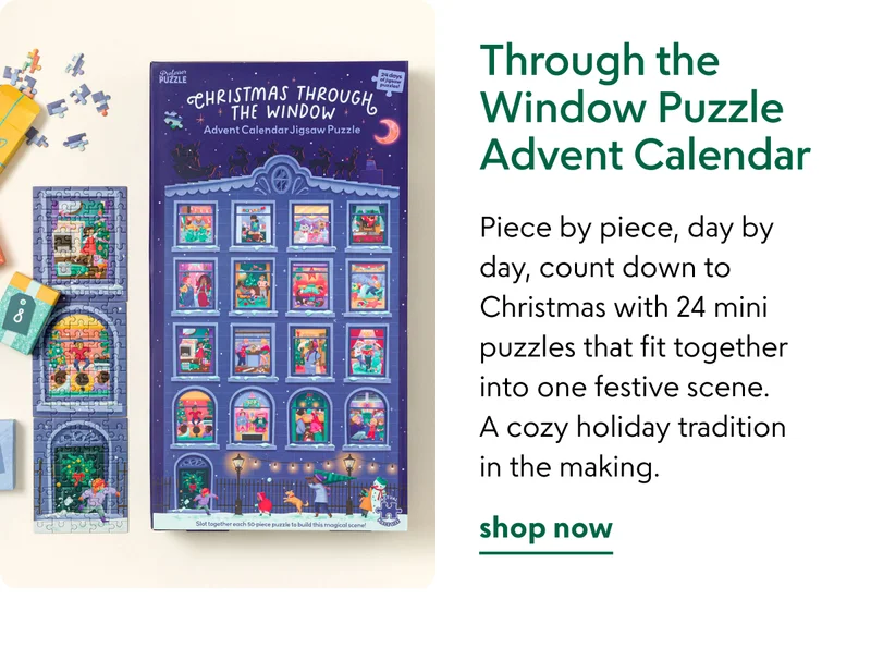 Through the Window Puzzle Advent Calendar