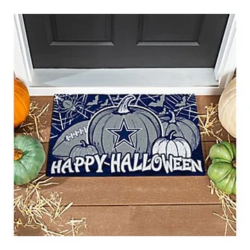 Evergreen NFL Team Halloween PVC Doormat