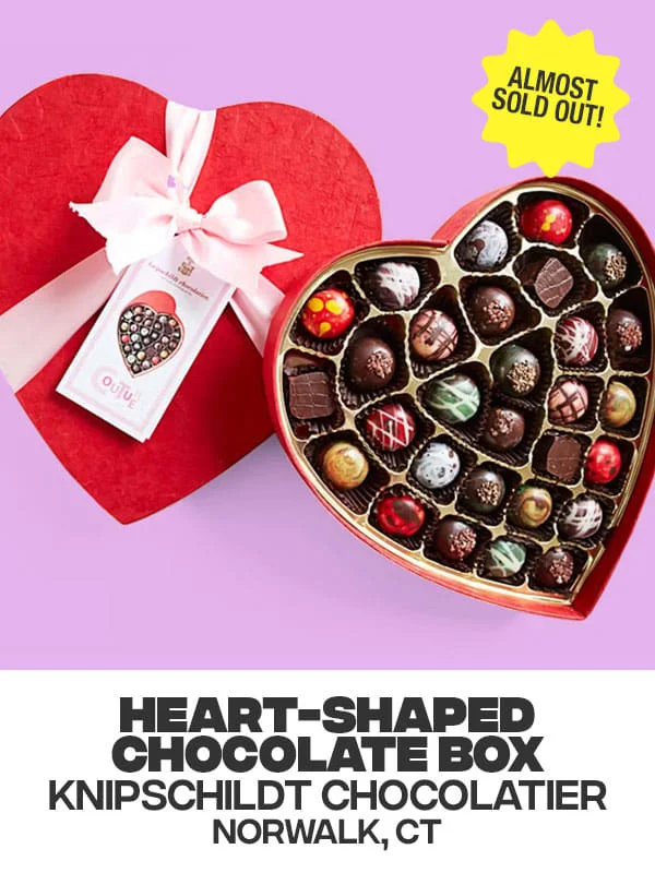 Heart-Shaped Chocolate Box