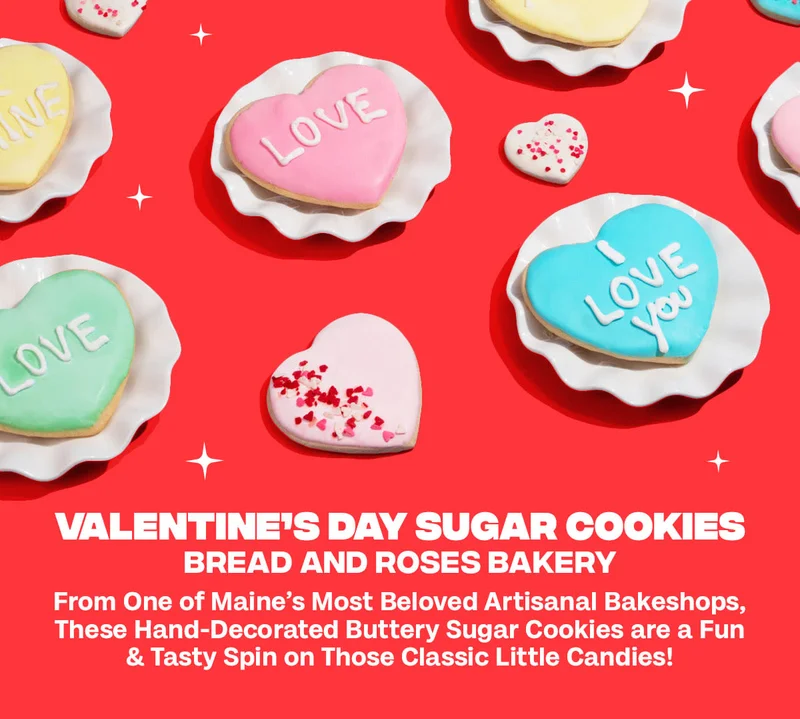 Valentine's Day Sugar Cookies