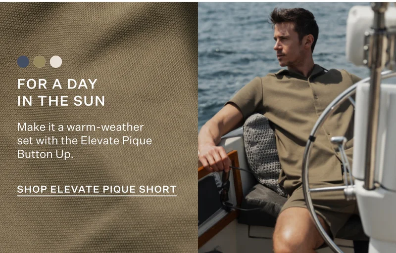 Shop Elevate Pique Short